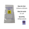 Tenacare Biohazard Specimen Transport Pouch with Pocket | Fluid Resistant Lab Bag