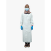 Tenacare Hospital Ward White Apron | Apron Putih Wad Hospital | Apron Jururawat Perubatan Poli-Kapas (Saiz Bebas)