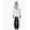 Tenacare Hospital Ward White Apron | Apron Putih Wad Hospital | Apron Jururawat Perubatan Poli-Kapas (Saiz Bebas)