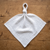 Tenacare White Baby Napkin (5pcs) | 100% Cotton Multi-Layer Cloth Diaper | Lampin Kain 100% Kapas