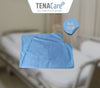 TENACARE Hospital Grade Bedsheet With Pillowcase / Cadar dan Sarung Bantal (White, Blue & Beige)