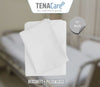 TENACARE Hospital Grade Bedsheet With Pillowcase / Cadar dan Sarung Bantal (White, Blue & Beige)