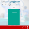 Tenacare Medical Grade Hospital Green Dressing Towel with Blue Mark