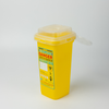 Biopak Yellow Sharp Bin Cube | Biohazard Medical Sharps Container Medical Waste Disposal Bin