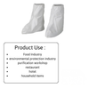Tenacare Disposable Boot Cover | Fluid & Water Resistant Non-Woven Shoe Cover
