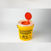 Tenacare Round Yellow Sharps Bin | Biohazard Medical Sharps Container Medical Waste Disposal Bin