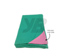 Tenacare Hospital Green Abdominal Sheet with Pink Mark | Kain Abdomen Hijau | Versatile surgical solution | Design for a variety of surgical procedures