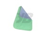 green cotton ward drape