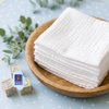 Tenacare White Baby Napkin (5pcs) | 100% Cotton Multi-Layer Cloth Diaper | Lampin Kain 100% Kapas
