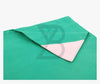 Hospital Green Double Wrapper With Light Pink Mark