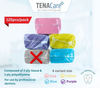 Tenacare Premium Disposable Dental Bibs | Waterproof Patient Napkin (125 Pcs/Pack) | (4 Variant Color) | Bib Pergigian Pakai Buang Premium | Napkin Pesakit Kalis Air